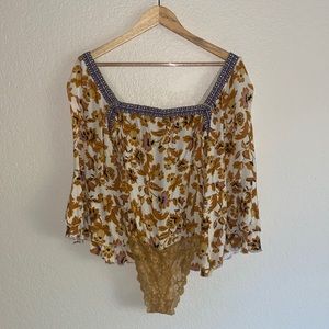 Free People bodysuit